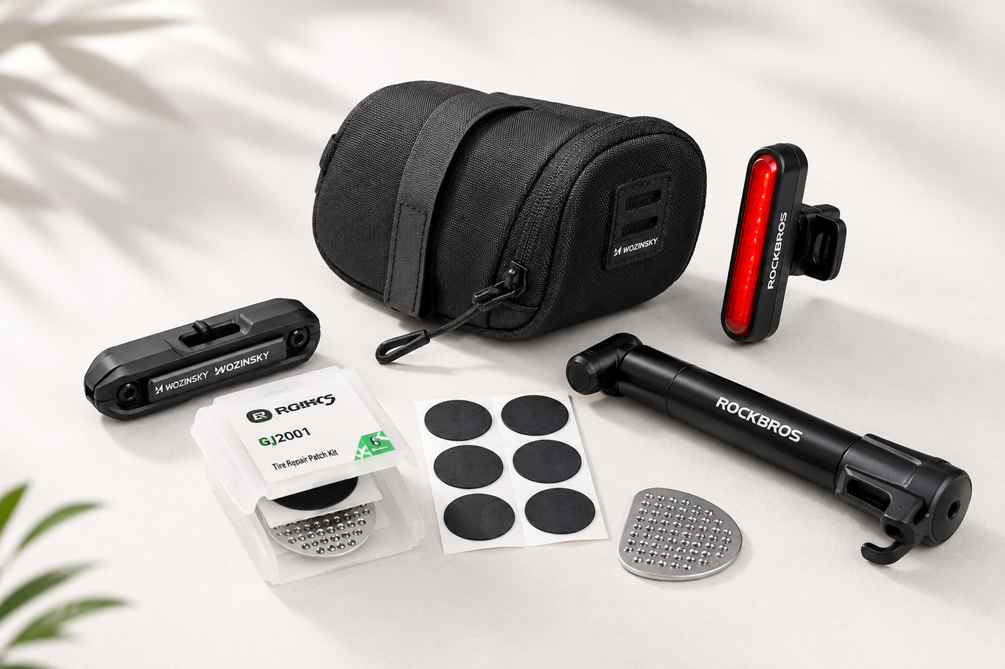 Kit Essencial de Ciclismo – Pronto para Qualquer Aventura