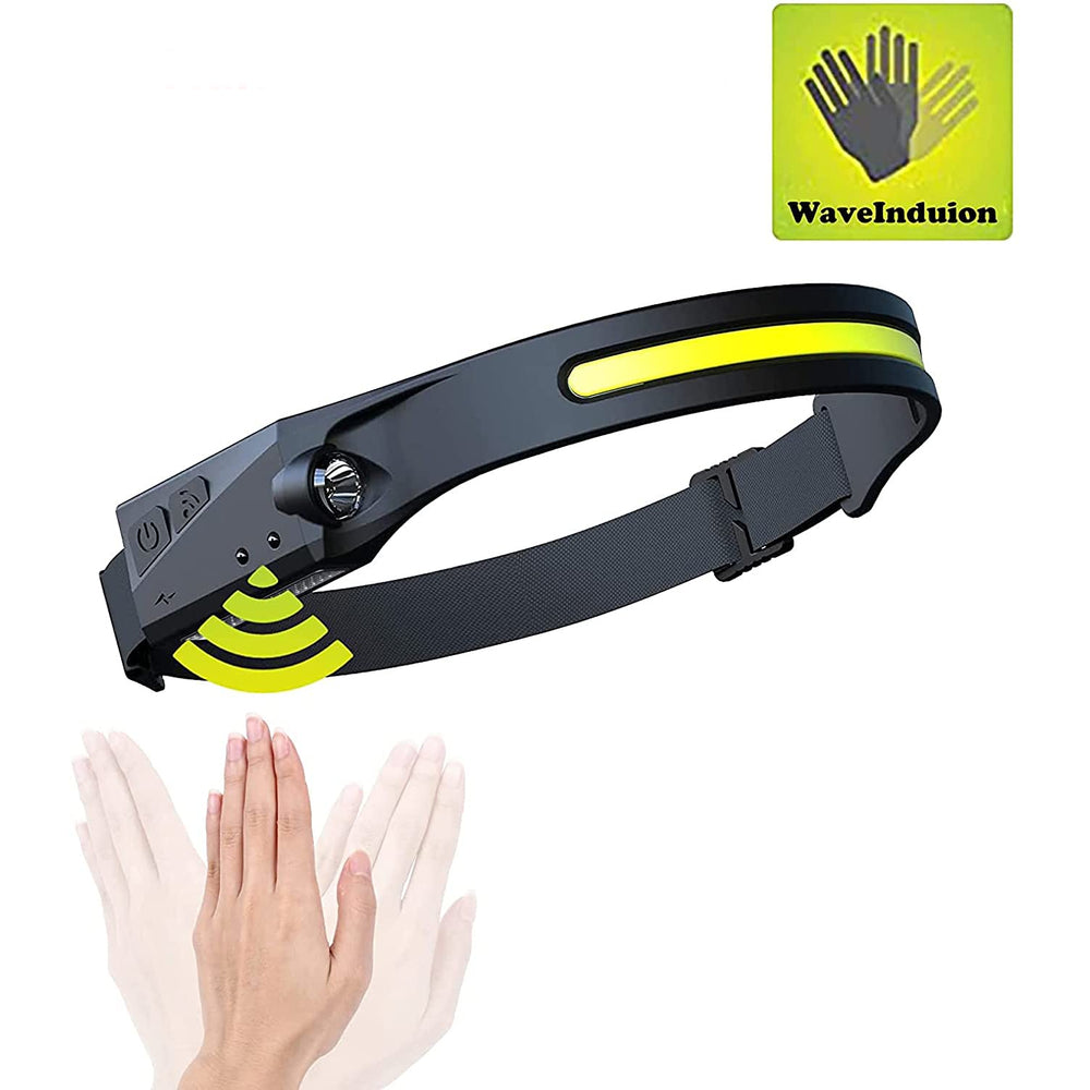 Lanterna de Cabeça com Sensor de Movimento – Voltway LED IPX4