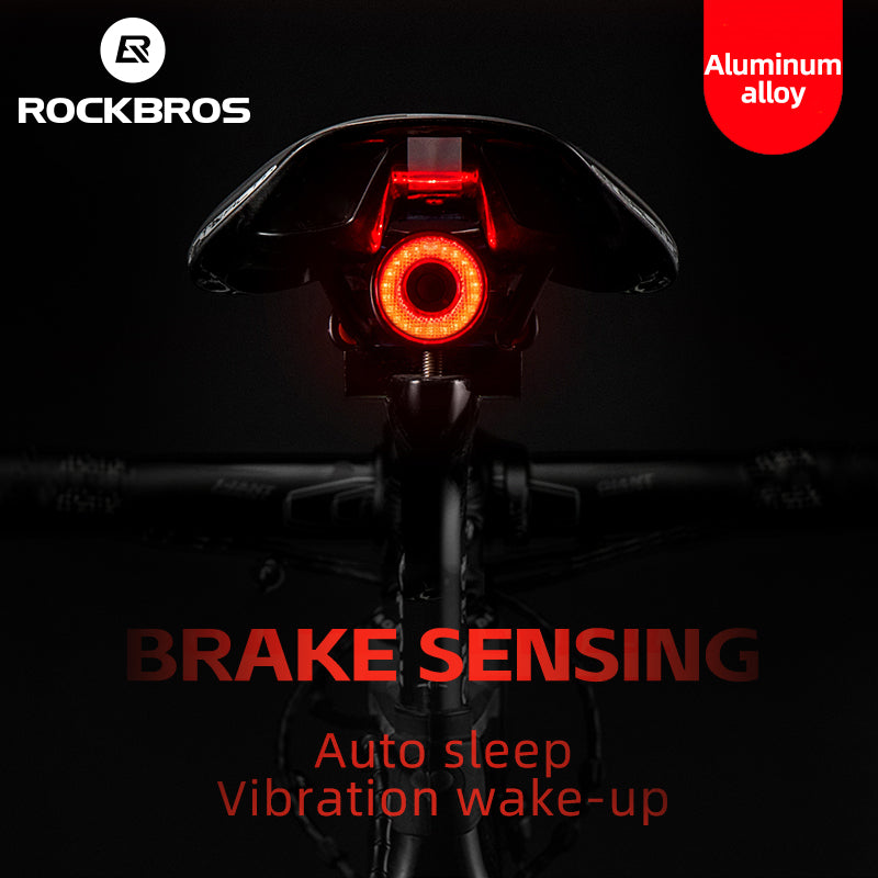 A Luz que Trava Contigo – Rockbros Q5 IPX6 Sensor de Travagem