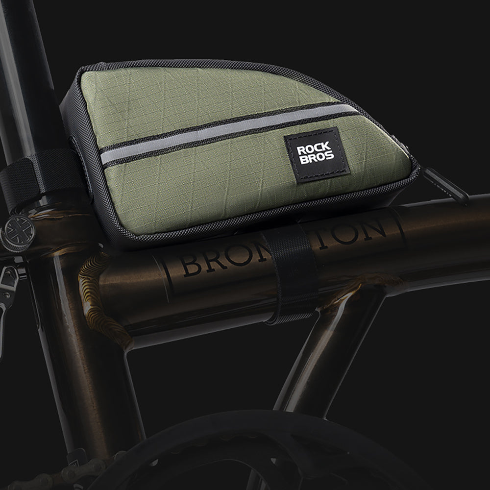 Bolsa Triangular para Quadro de Bicicleta – 0.8L Impermeável