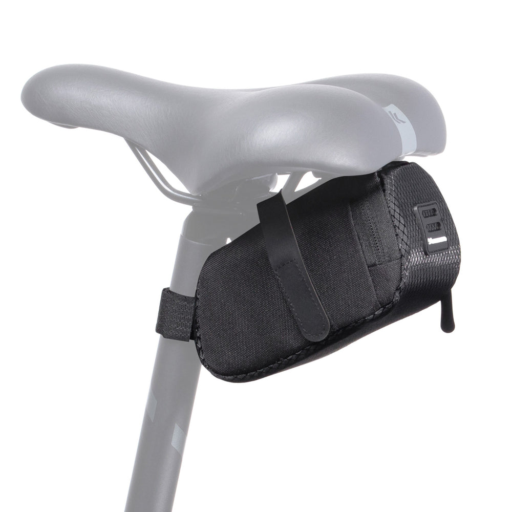 Bolsa de Selim para Bicicleta – Wozinsky WBB8BK 0.6L com Suporte Luz