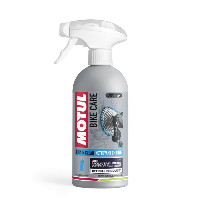 Pack Manutenção Corrente BTT – Motul Chain Clean + Lube Dry