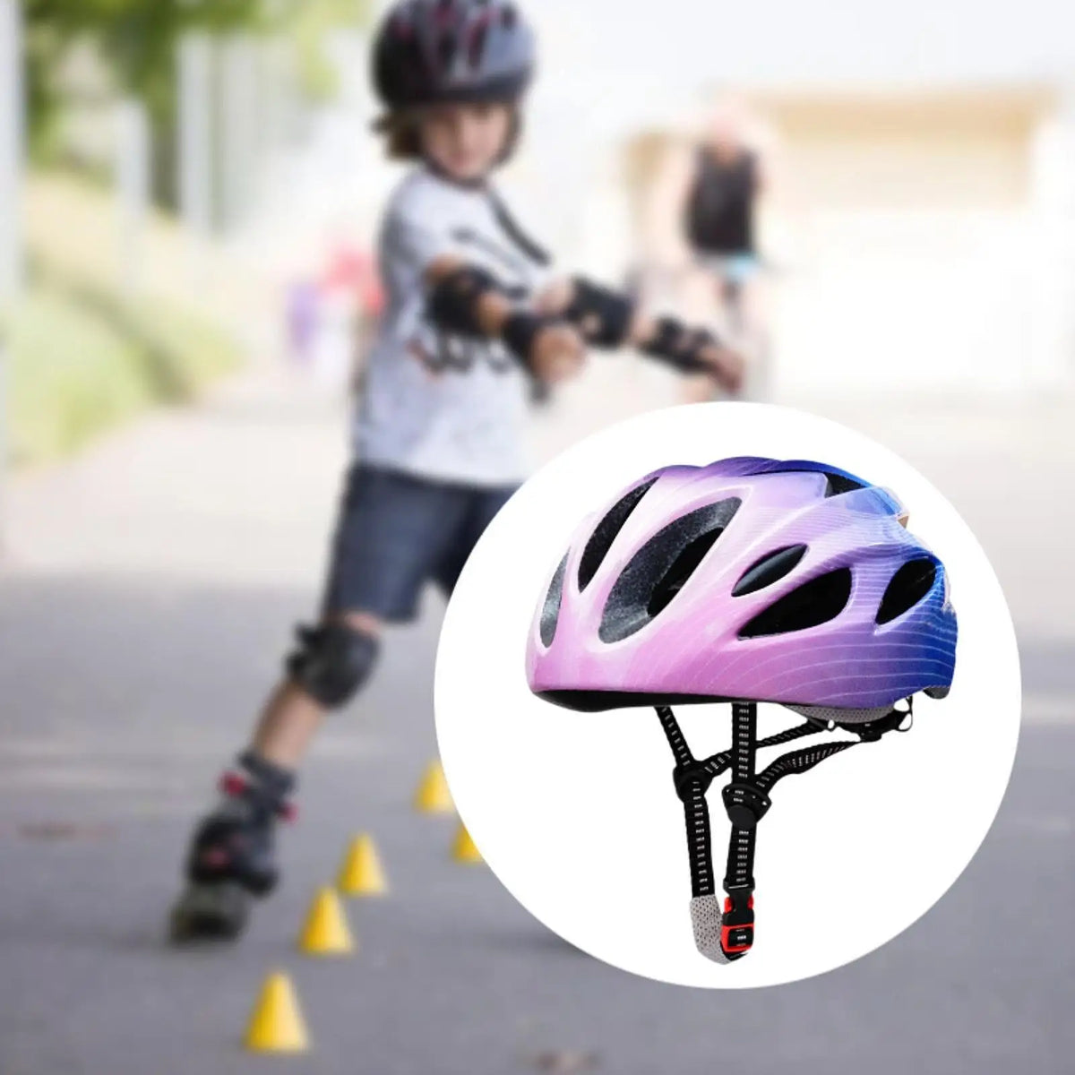 Capacete Infantil para Bicicleta e Skate | Leve, Ventilado e Ajustável, dos 3 aos 11 Anos