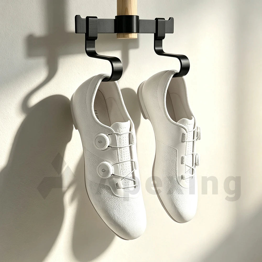 Suporte de Parede A1 para Equipamento de Ciclismo | Madeira, 3kg, 3 Configurações