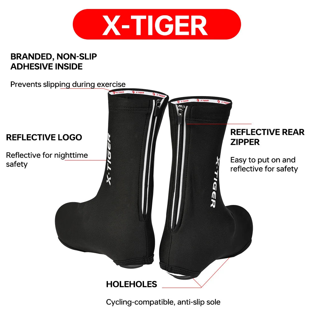 Cobre-Sapatos de Inverno X-TIGER XM-ZPXT-426 | Polar Térmico, Impermeável, M a XL
