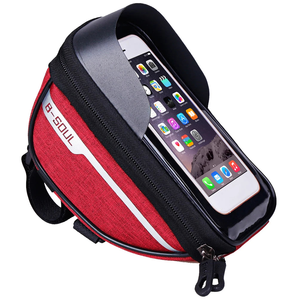Bolsa de Guiador para Bicicleta | Navega, Ouve Música e Pedala — Tudo Sem Tirar o Telemóvel da Bolsa