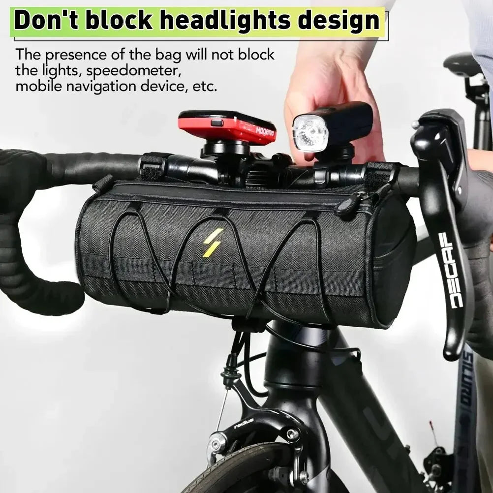 Bolsa de Guiador Multifunções para Bicicleta | Na Bicicleta ou ao Ombro, Sempre Contigo