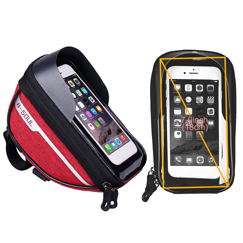 Bolsa de Guiador para Bicicleta | Navega, Ouve Música e Pedala — Tudo Sem Tirar o Telemóvel da Bolsa