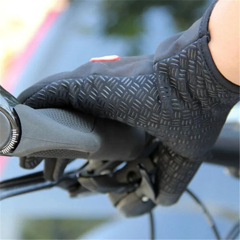 Luvas de Ciclismo de Inverno Unissexo | Polar, Impermeável, Ecrã Tátil, S a XXL