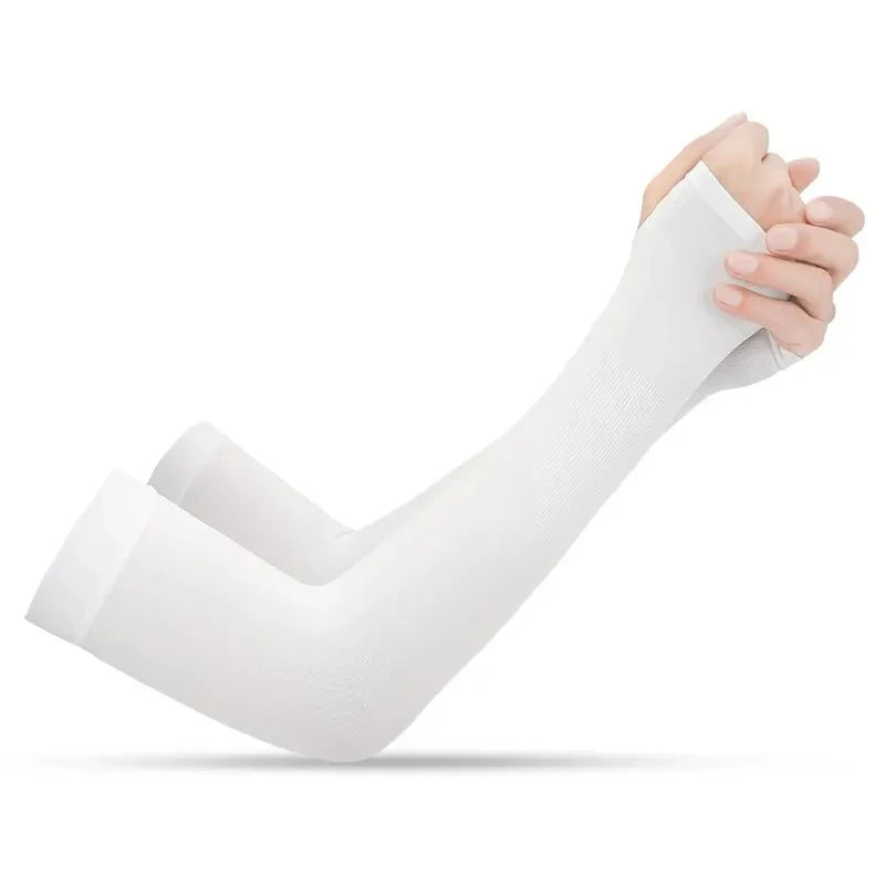 Mangas de Ciclismo Unissexo Ice Cloth | Braços Frescos e Protegidos do Sol, em Apenas 20g