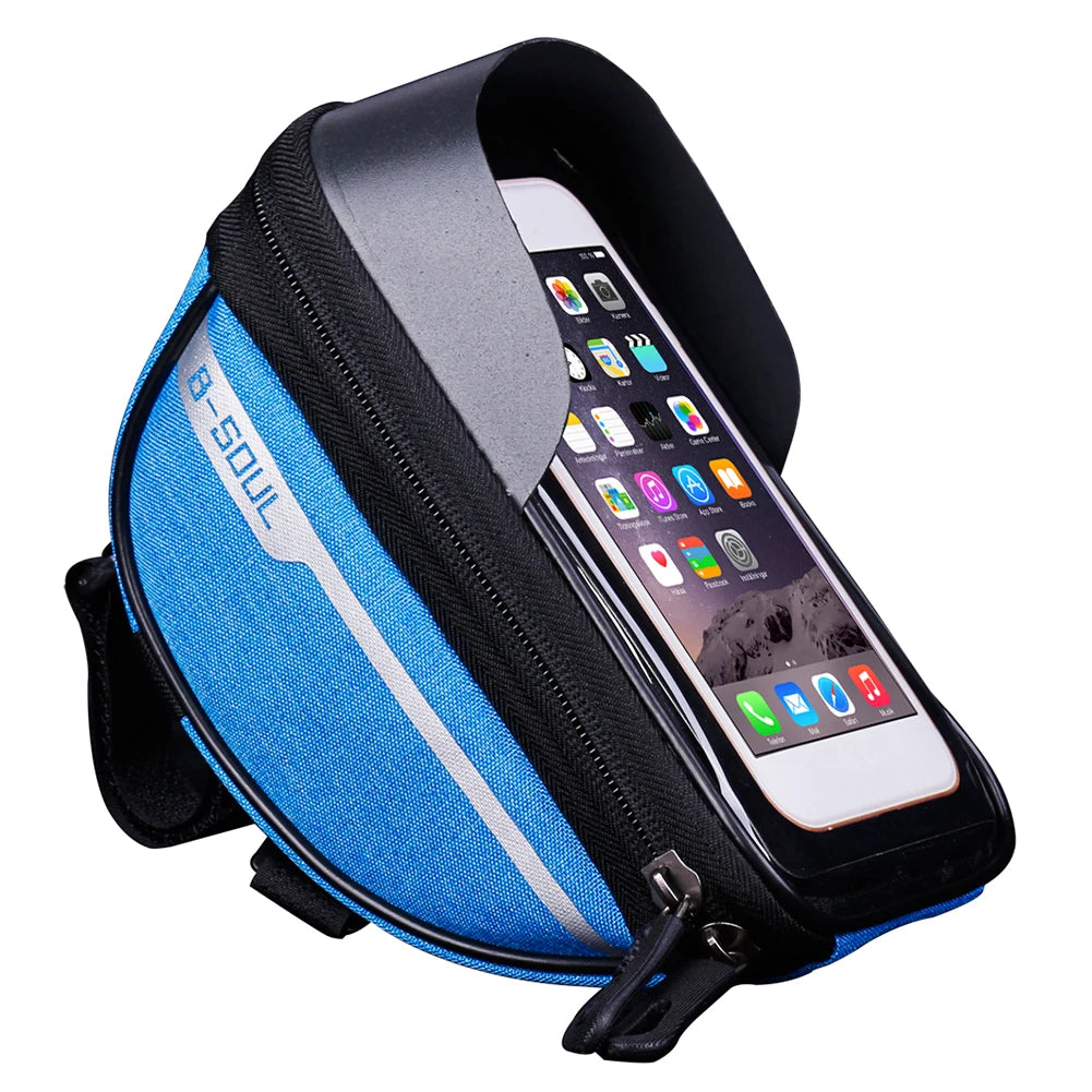 Bolsa de Guiador para Bicicleta | Navega, Ouve Música e Pedala — Tudo Sem Tirar o Telemóvel da Bolsa