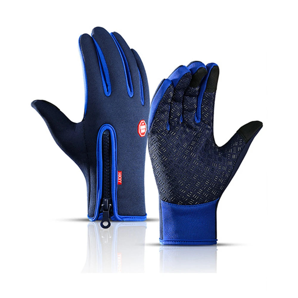 Luvas de Ciclismo de Inverno Unissexo | Polar, Impermeável, Ecrã Tátil, S a XXL