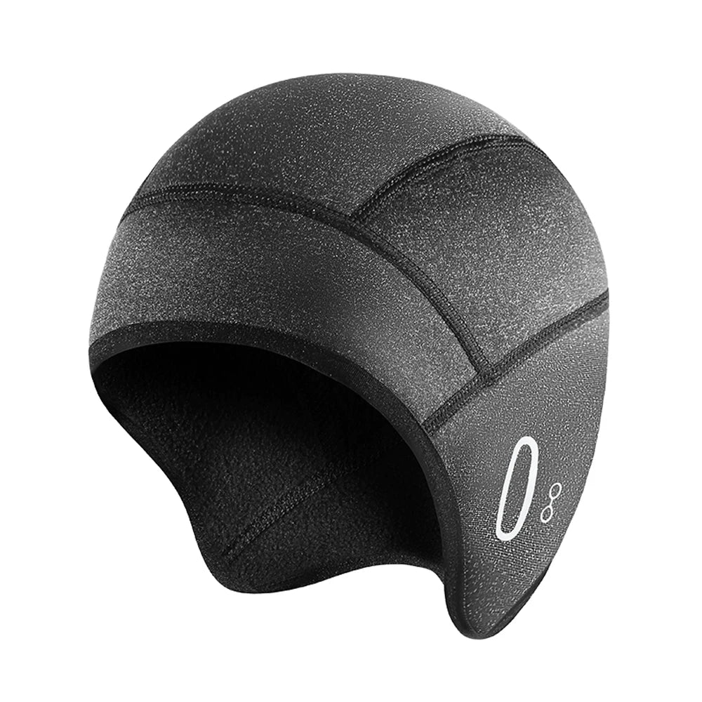 Gorro de Inverno para Ciclismo | Polar, Proteção de Orelhas, Antivento, 48g