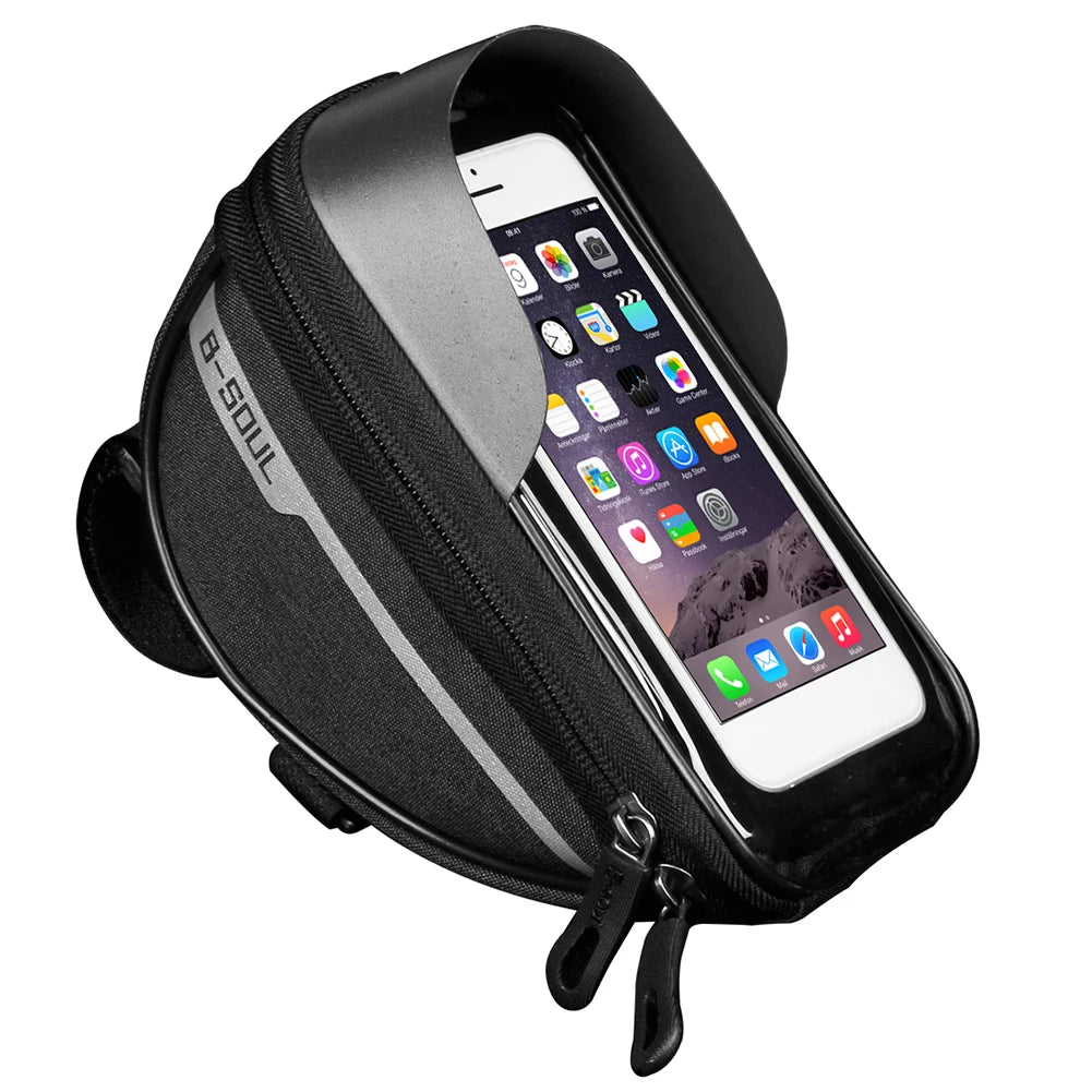 Bolsa de Guiador para Bicicleta | Navega, Ouve Música e Pedala — Tudo Sem Tirar o Telemóvel da Bolsa