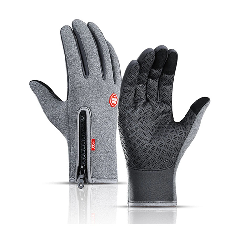 Luvas de Ciclismo de Inverno Unissexo | Polar, Impermeável, Ecrã Tátil, S a XXL