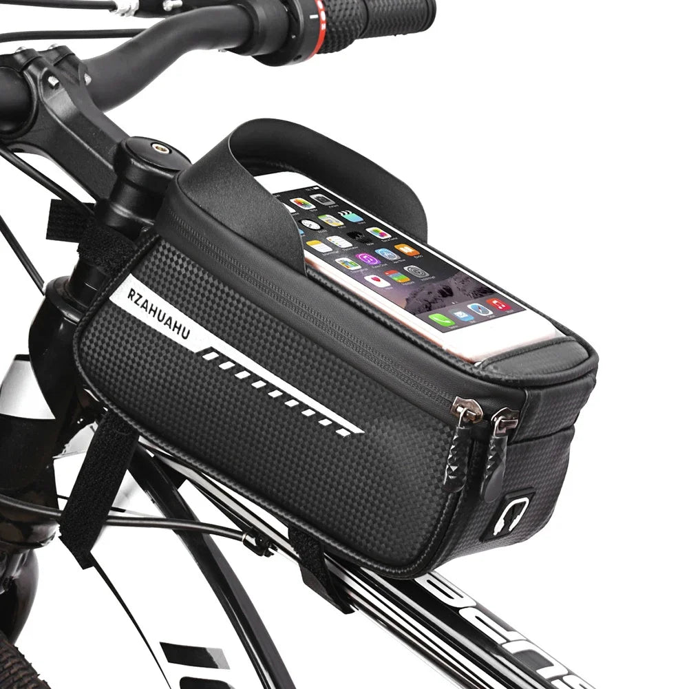 Bolsa de Guiador para Bicicleta | Navega, Ouve Música e Pedala — Tudo Sem Tirar o Telemóvel da Bolsa