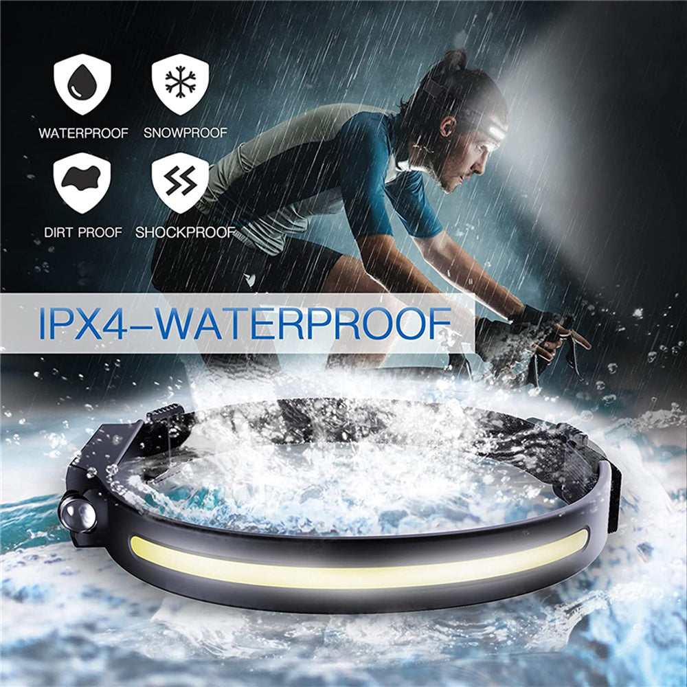 Lanterna de Cabeça com Sensor de Movimento – Voltway LED IPX4