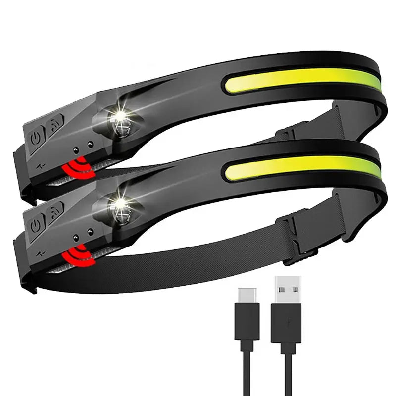 Lanterna de Cabeça com Sensor de Movimento – Voltway LED IPX4