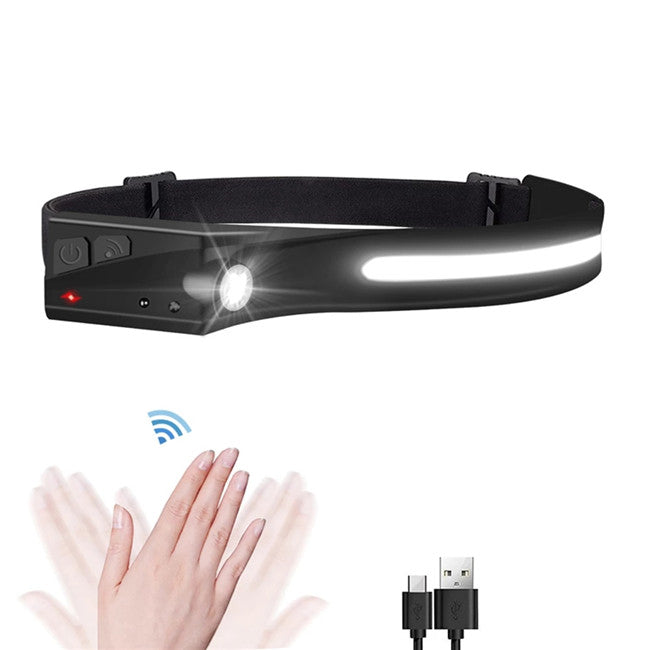 Lanterna de Cabeça com Sensor de Movimento – Voltway LED IPX4