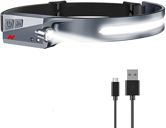 Lanterna de Cabeça com Sensor de Movimento – Voltway LED IPX4