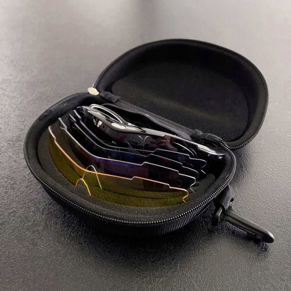 Óculos para Ciclismo com 5 Lentes Intermutáveis – Rockbros 10003 UV400