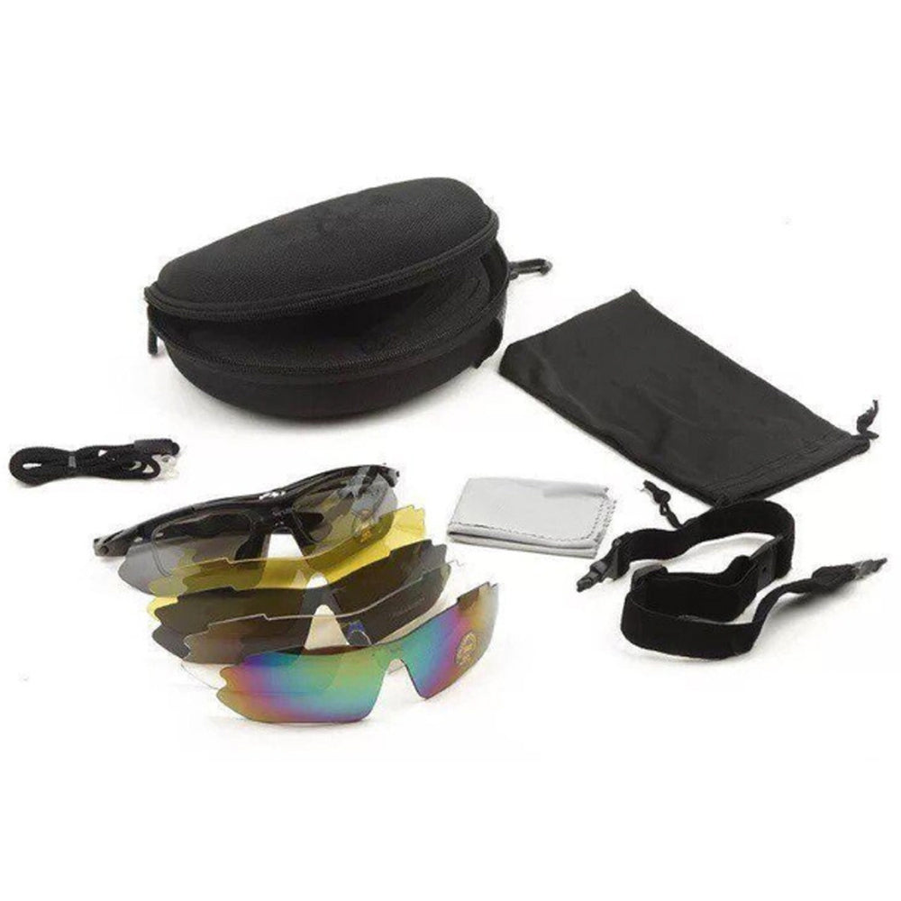 Óculos para Ciclismo com 5 Lentes Intermutáveis – Rockbros 10003 UV400
