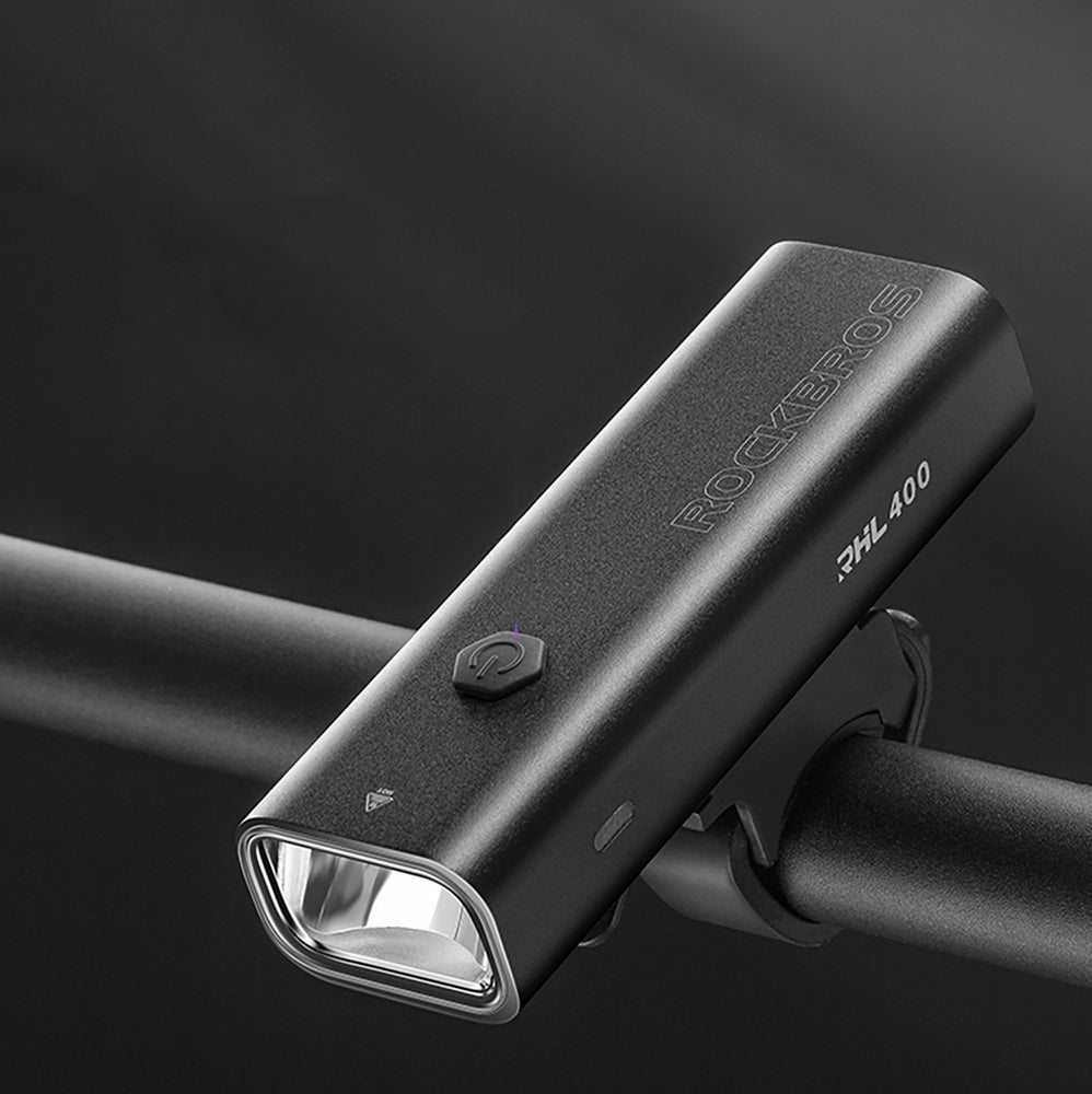 Sempre Iluminado – Luz Frontal Rockbros 400 Lumens IPX3