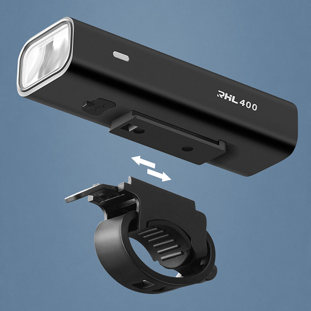 Sempre Iluminado – Luz Frontal Rockbros 400 Lumens IPX3