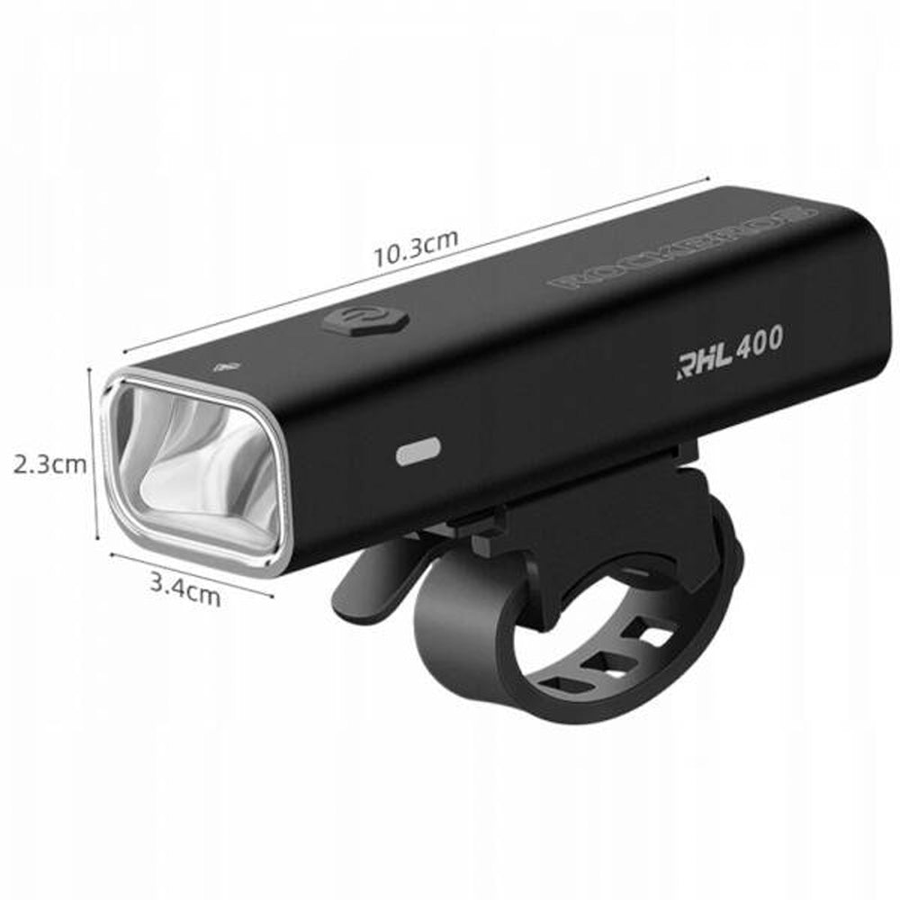 Sempre Iluminado – Luz Frontal Rockbros 400 Lumens IPX3