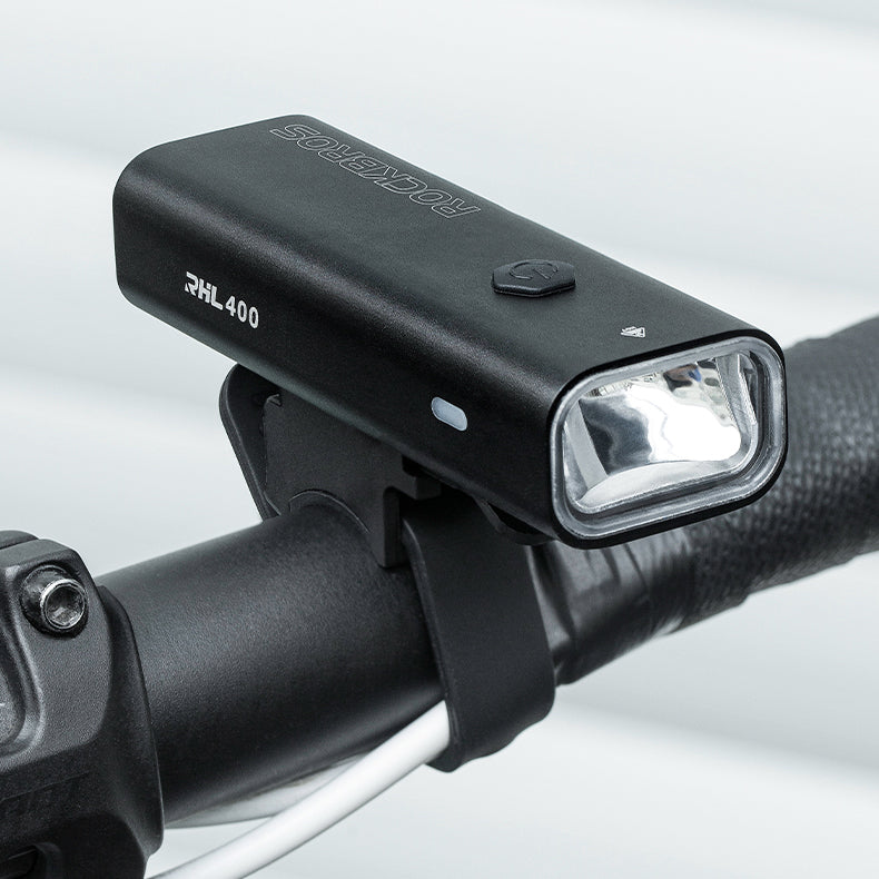 Sempre Iluminado – Luz Frontal Rockbros 400 Lumens IPX3