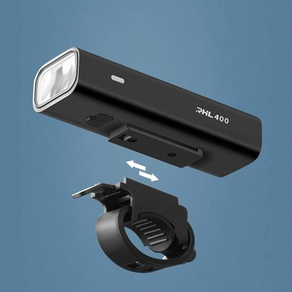 Sempre Iluminado – Luz Frontal Rockbros 400 Lumens IPX3
