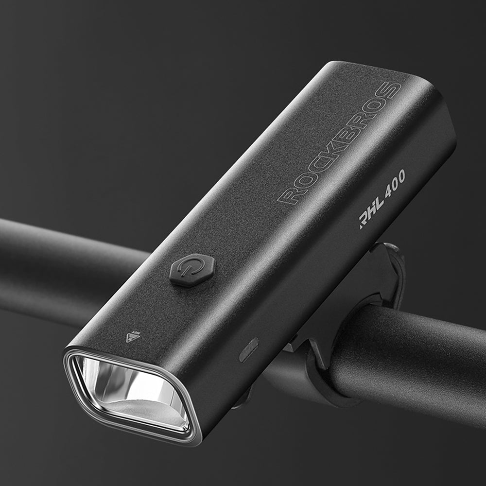Sempre Iluminado – Luz Frontal Rockbros 400 Lumens IPX3