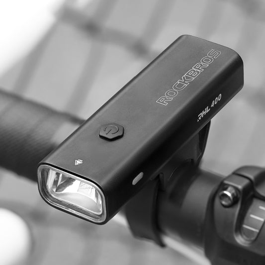 Sempre Iluminado – Luz Frontal Rockbros 400 Lumens IPX3
