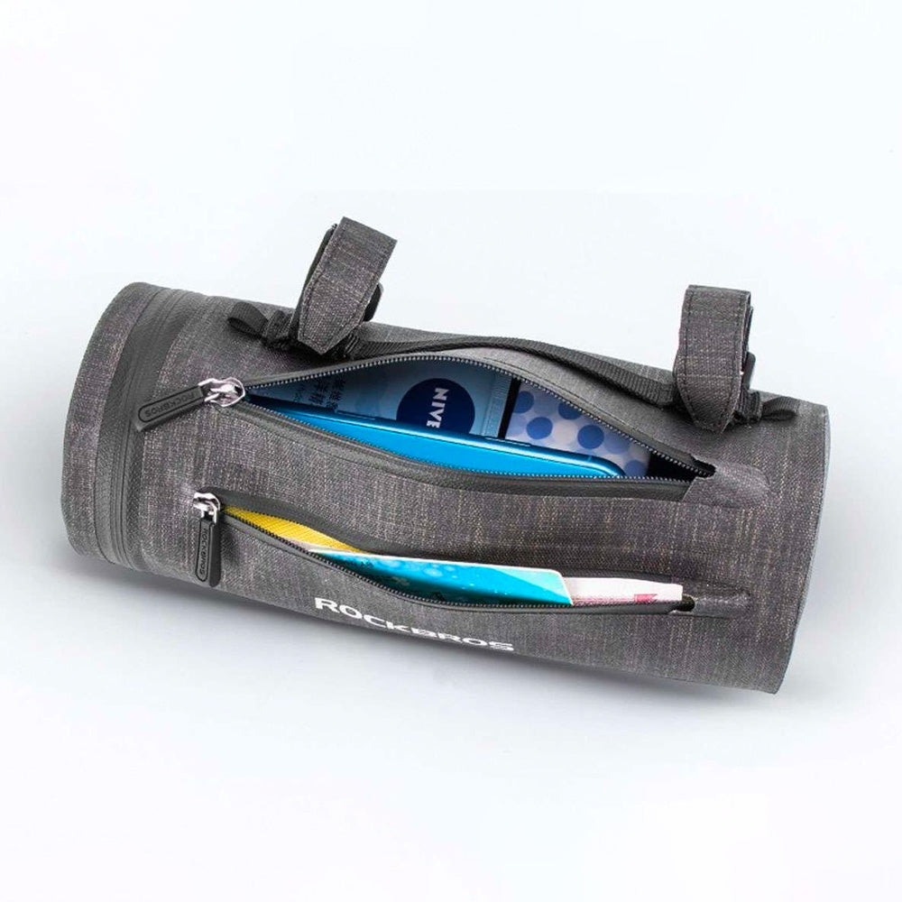 Bolsa de Guiador para Bicicleta – 2.1L Impermeável e Leve