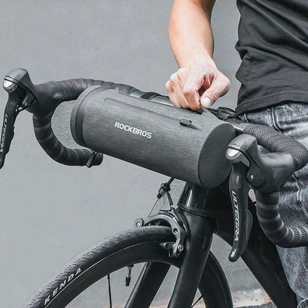 Bolsa de Guiador para Bicicleta – 2.1L Impermeável e Leve