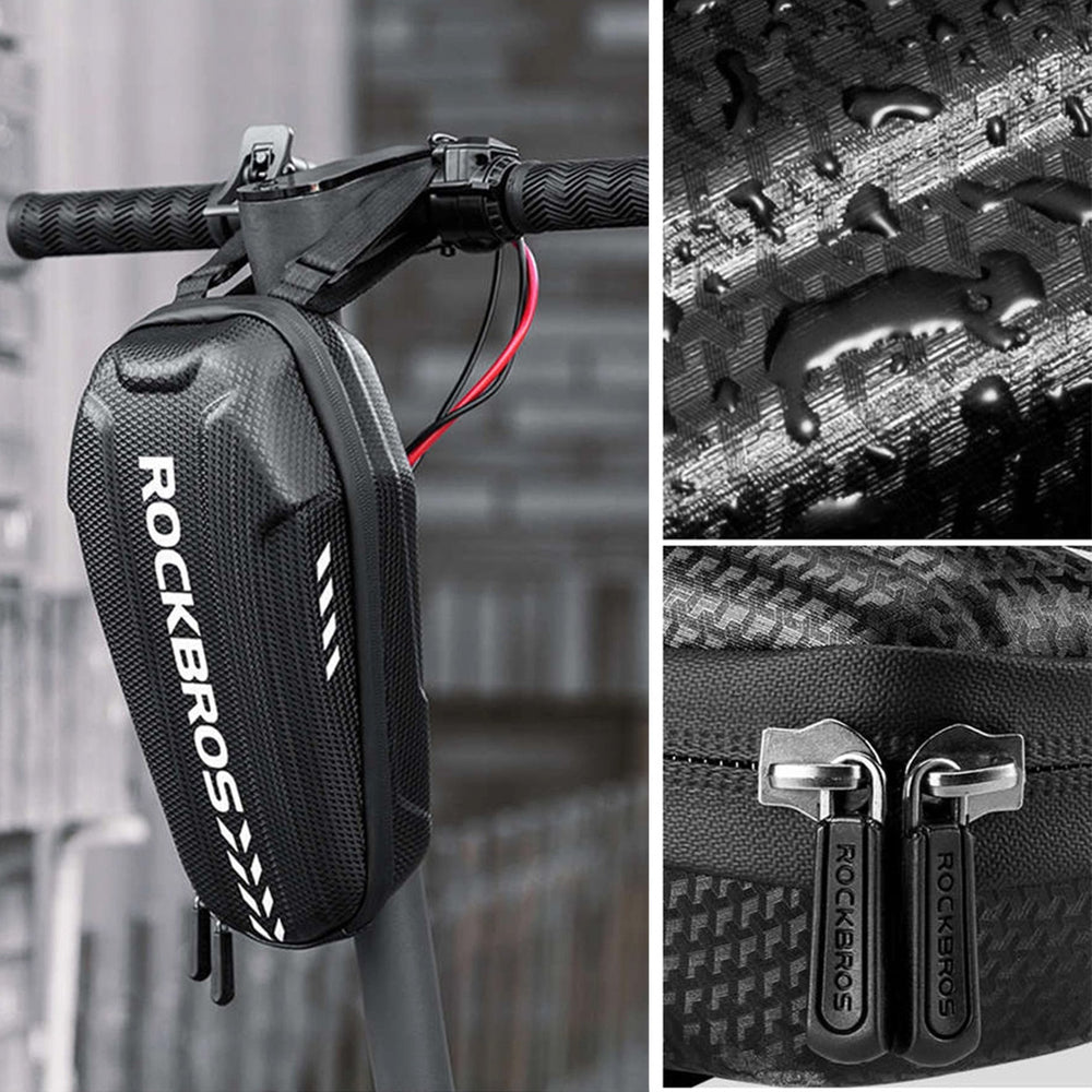 Bolsa de Guiador para Bicicleta – 3L Impermeável com Refletores