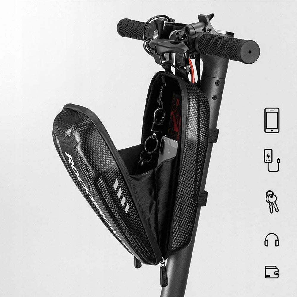 Bolsa de Guiador para Bicicleta – 3L Impermeável com Refletores