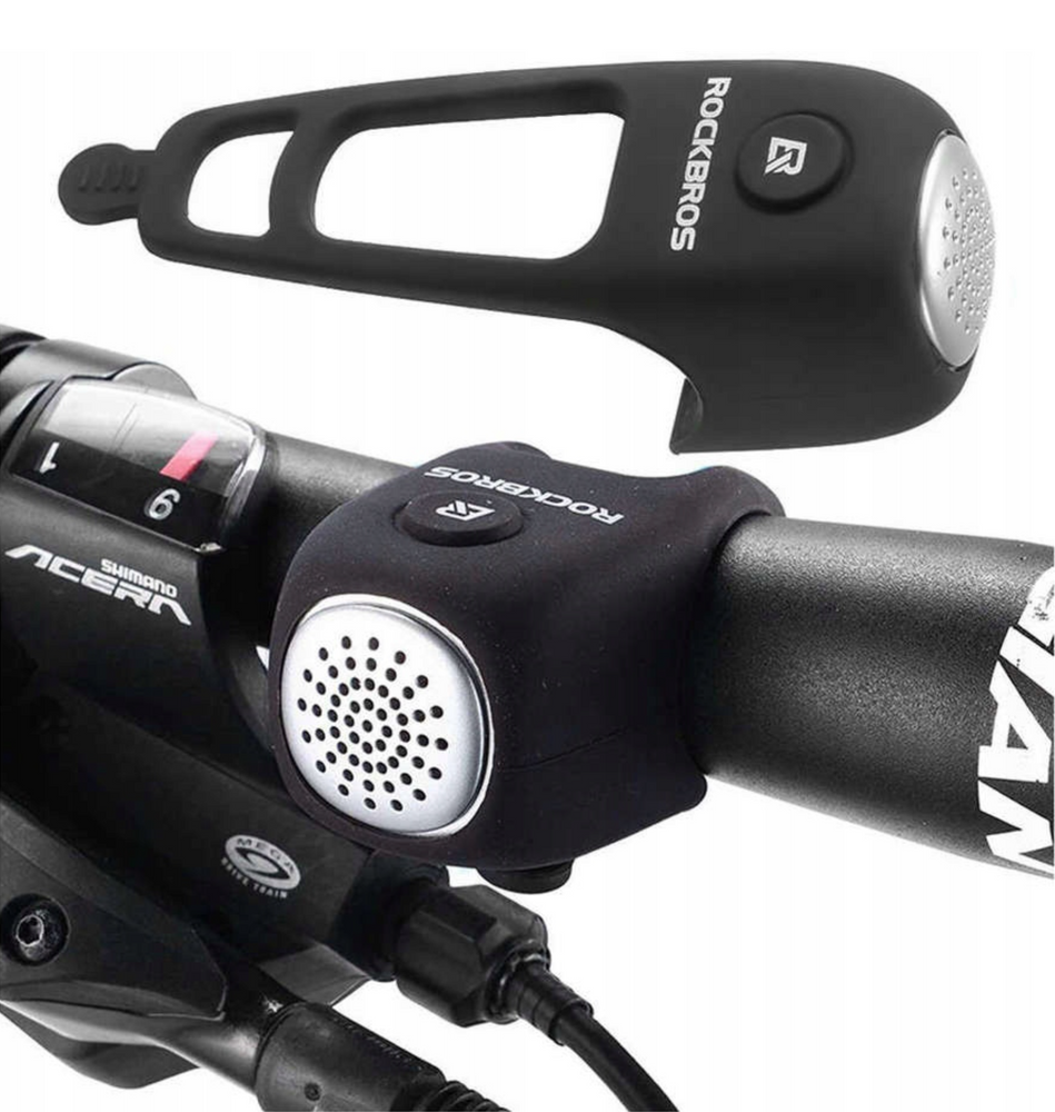 Campainha Eletrónica Rockbros CB1709 – 90dB, IPX4 e Silicone Universal
