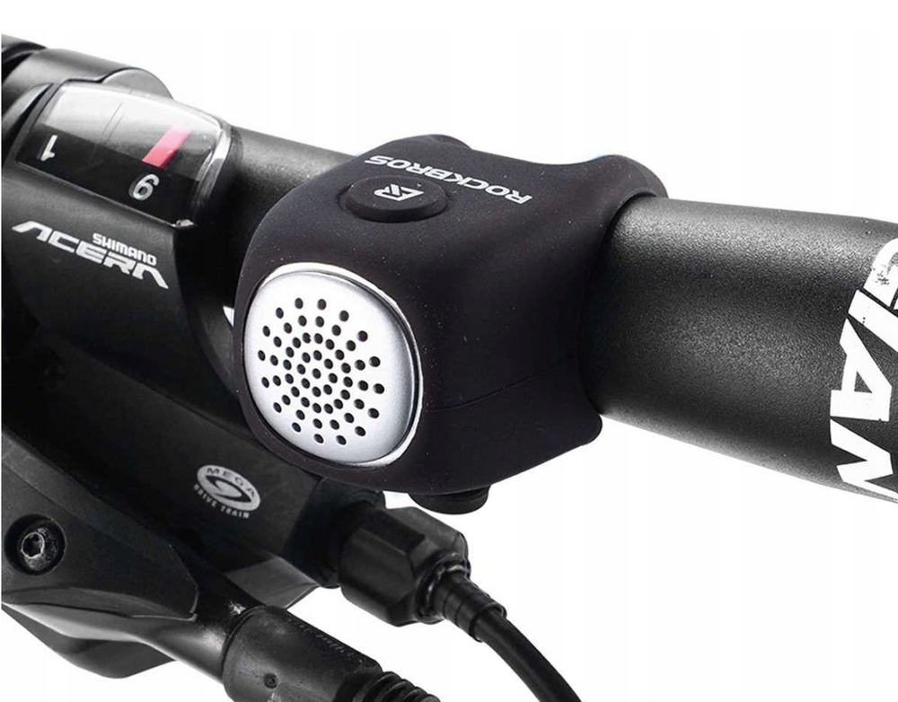 Campainha Eletrónica Rockbros CB1709 – 90dB, IPX4 e Silicone Universal
