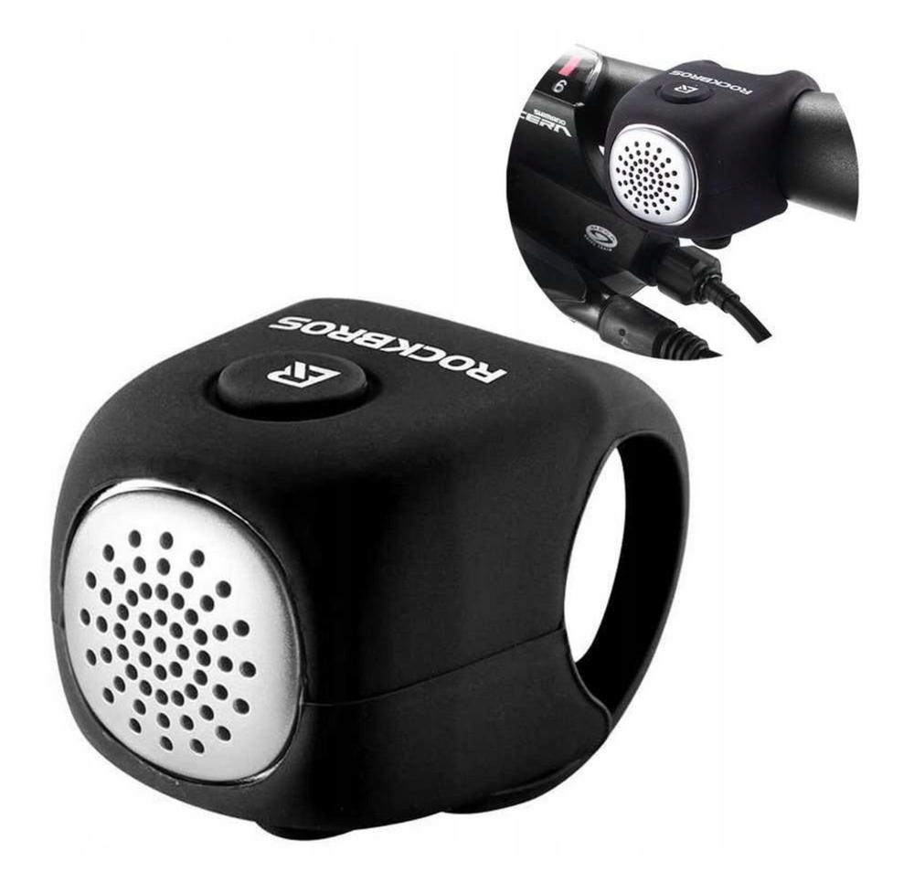 Campainha Eletrónica Rockbros CB1709 – 90dB, IPX4 e Silicone Universal