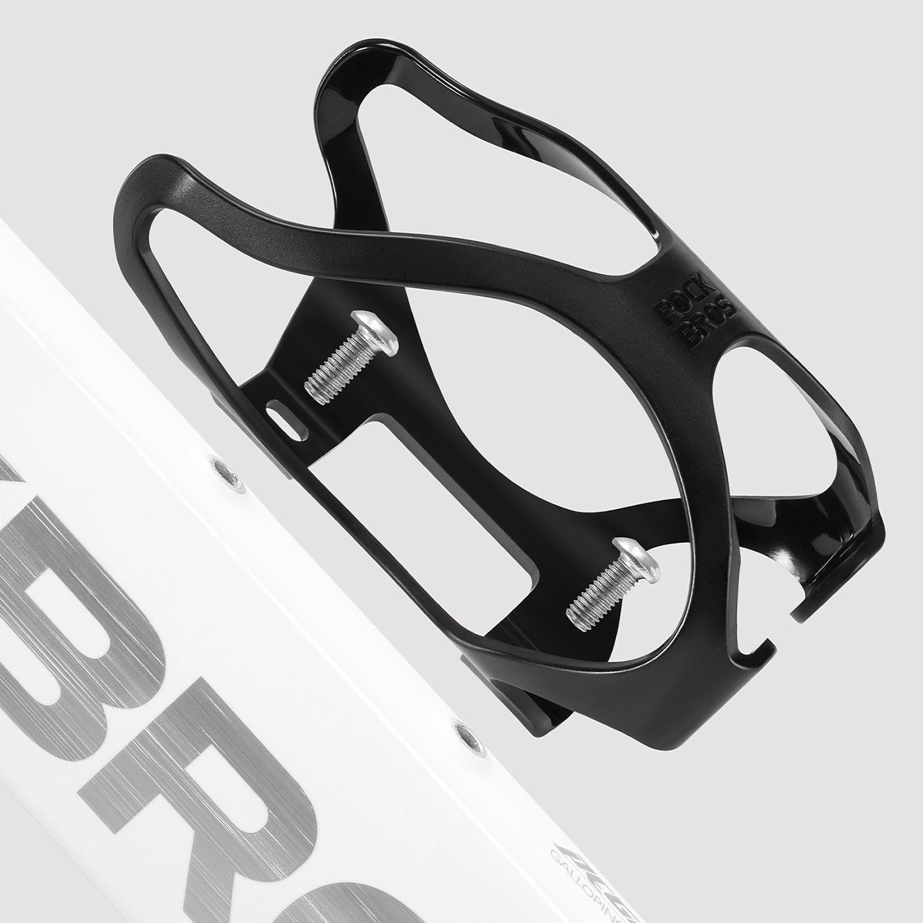 Porta Bidon Preto Ultra-Leve – Minimalismo Racing