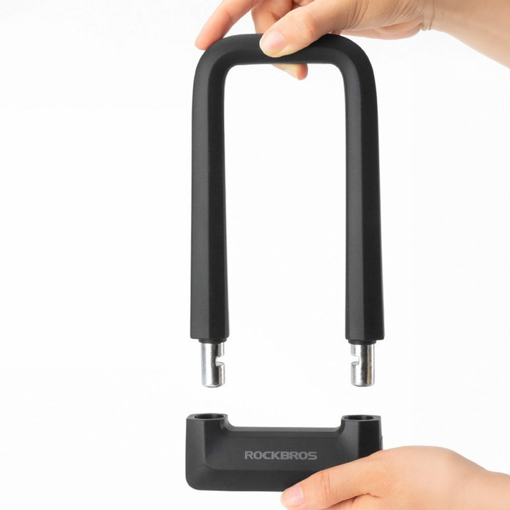 Cadeado U-Lock para Bicicleta e Trotinete – Aço Temperado com Suporte