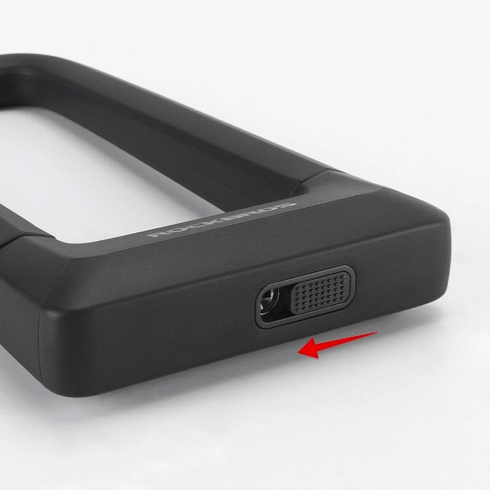 Cadeado U-Lock para Bicicleta e Trotinete – Aço Temperado com Suporte