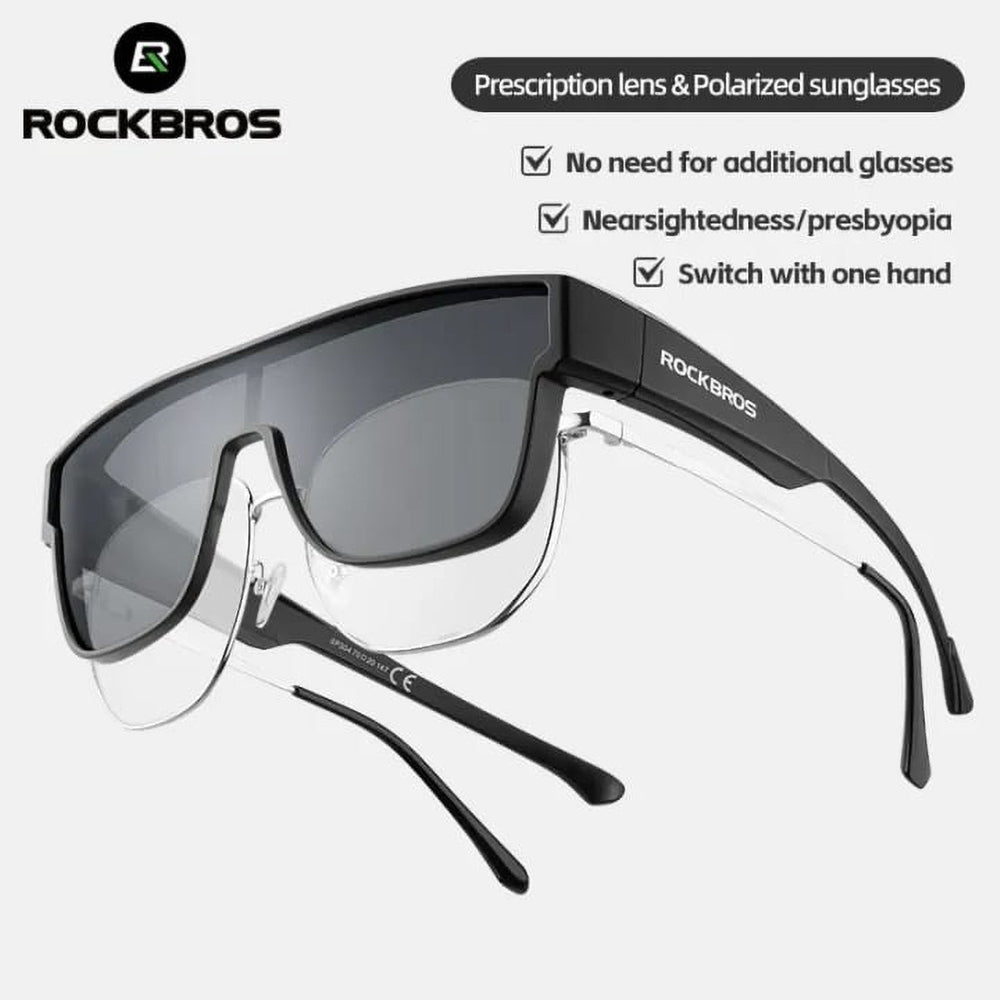 Óculos de Ciclismo Rockbros SP304 – Polarizados UV400 para Estrada e BTT