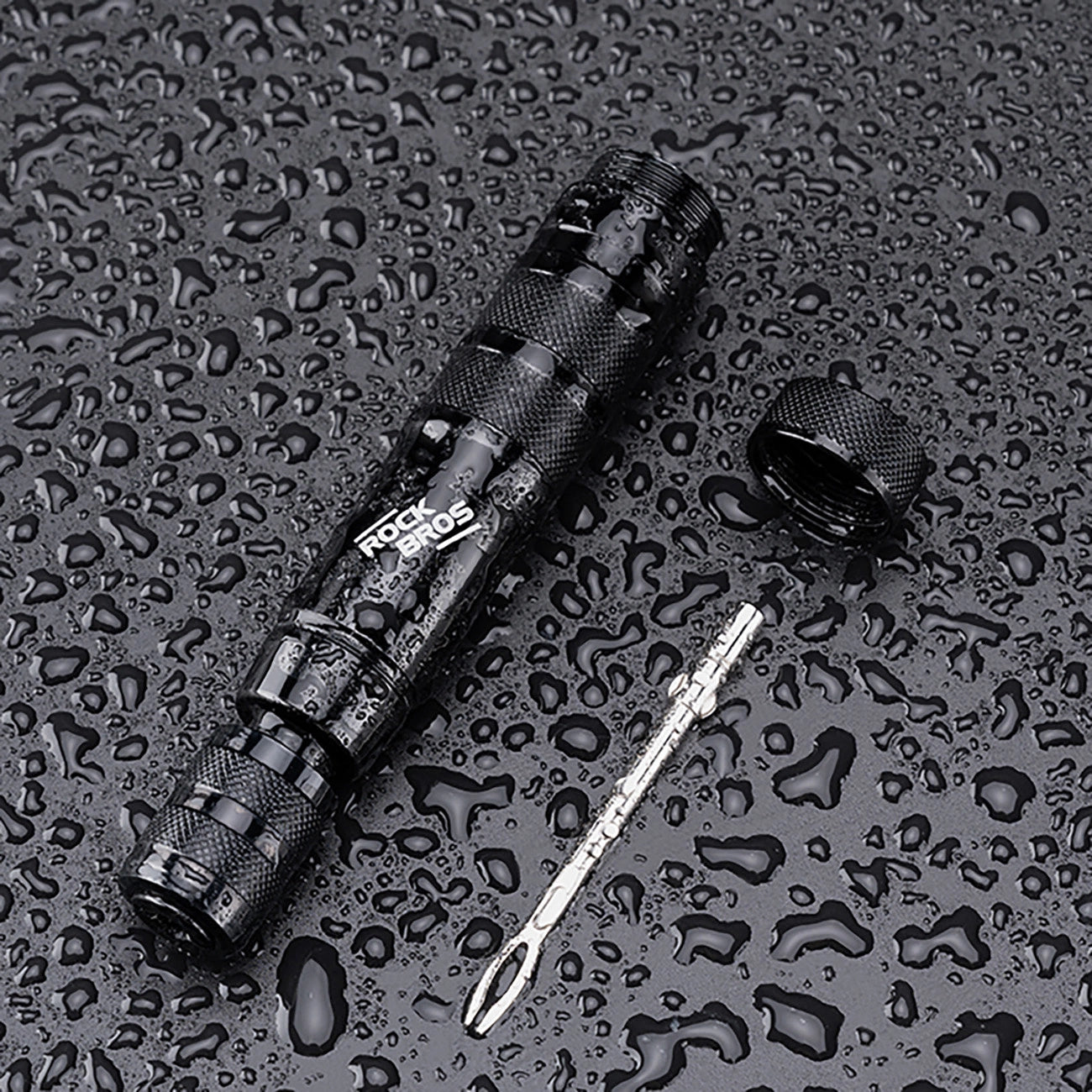 Kit Tubeless para Bicicleta – Cápsula Alumínio, Agulha e 5 Tiras