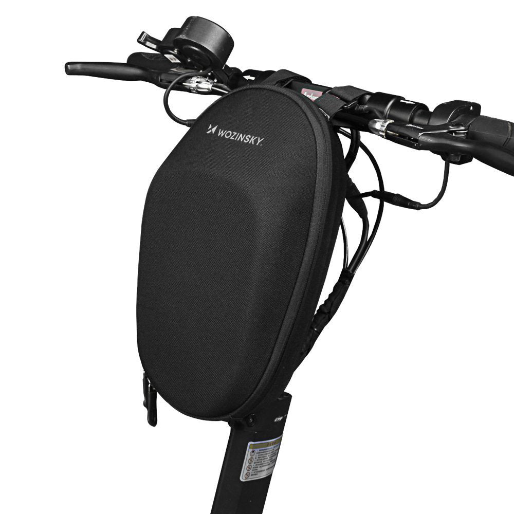 Bolsa de Guiador para Trotinete – Wozinsky WSB1BK 4L Hard-Shell