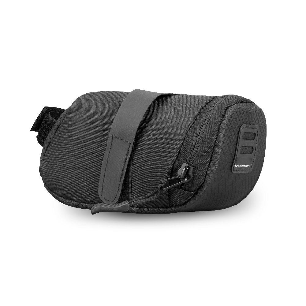 Bolsa de Selim para Bicicleta – Wozinsky WBB8BK 0.6L com Suporte Luz