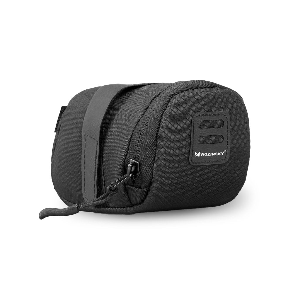 Bolsa de Selim para Bicicleta – Wozinsky WBB8BK 0.6L com Suporte Luz