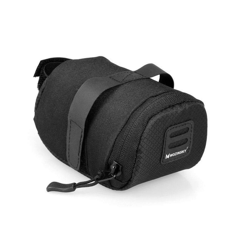 Bolsa de Selim para Bicicleta – Wozinsky WBB8BK 0.6L com Suporte Luz