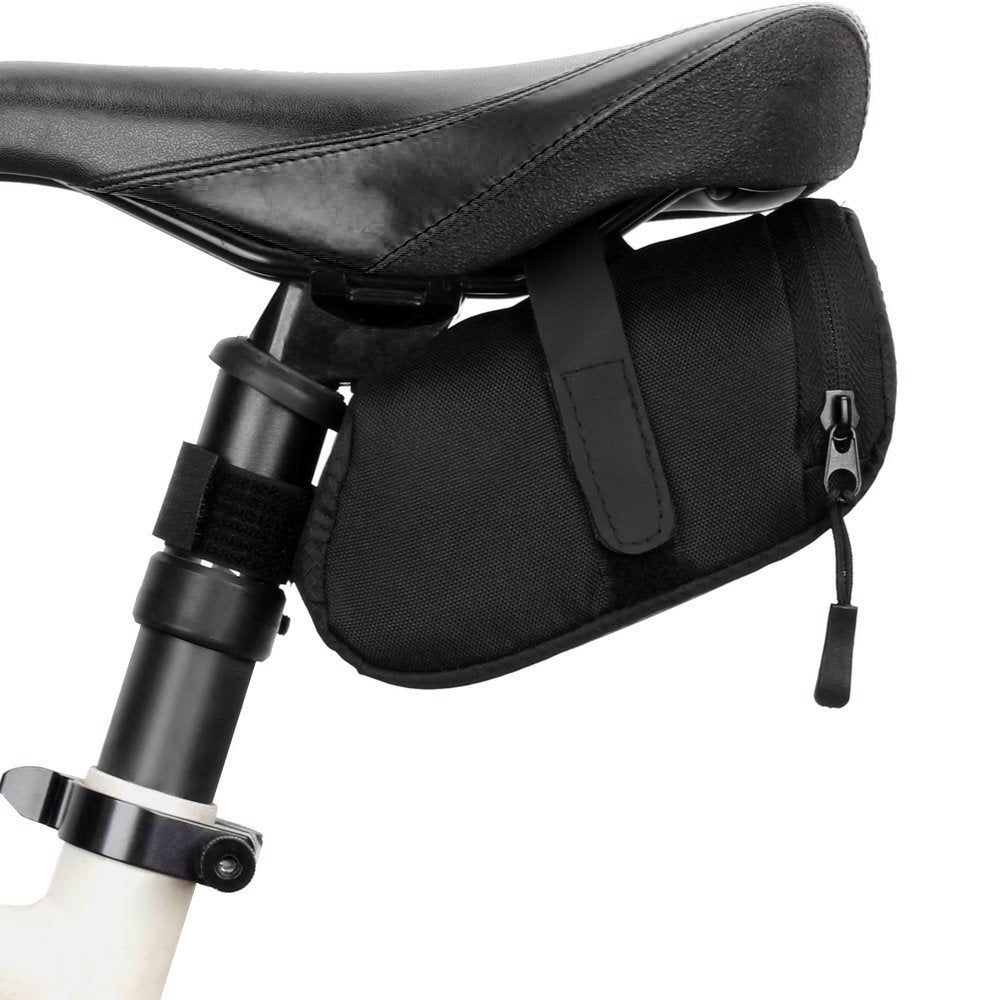 Bolsa de Selim para Bicicleta – Wozinsky WBB8BK 0.6L com Suporte Luz